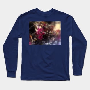 red Malus 'Radiant'  crab apple blossoms #2 Long Sleeve T-Shirt